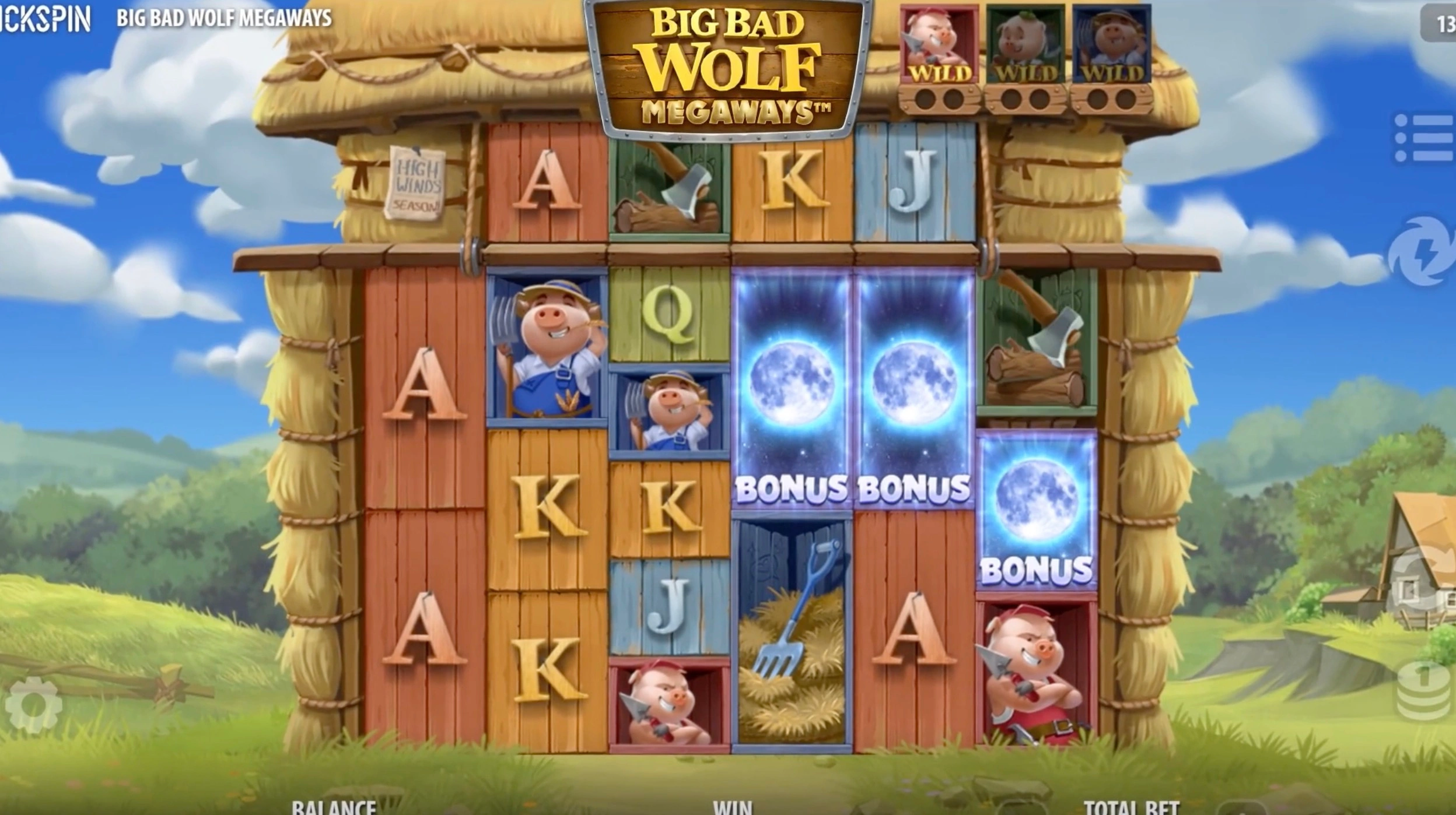 big bad wolf megaways